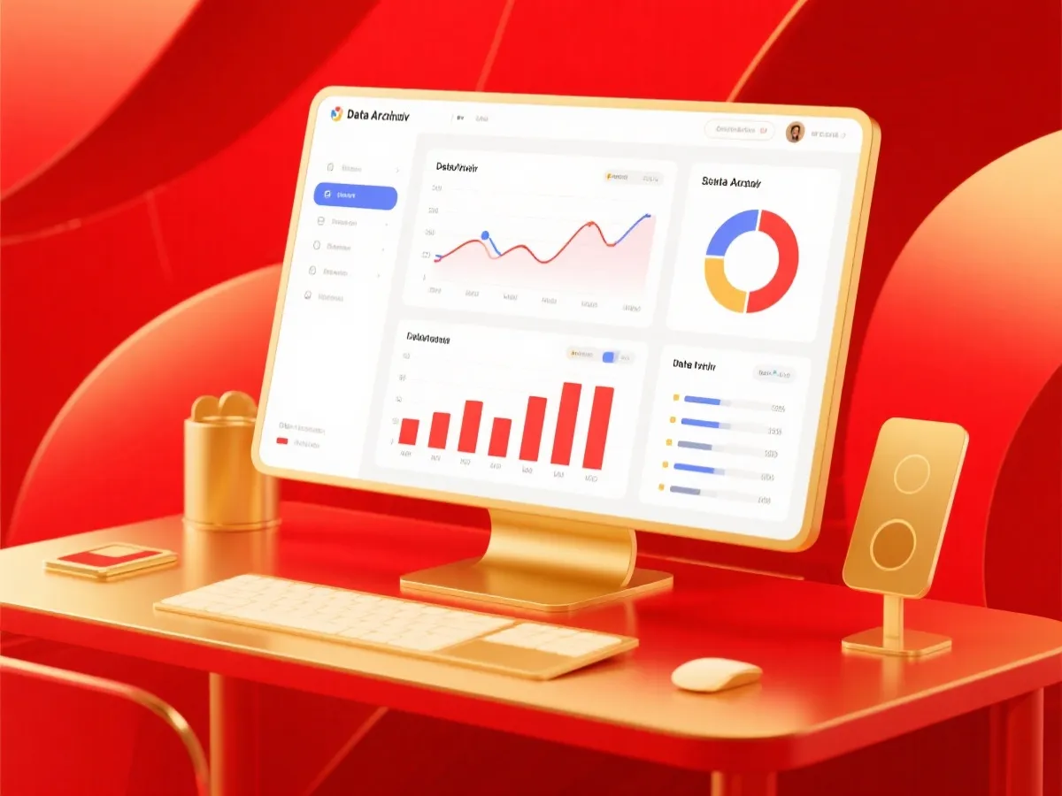 乐彩网数据档案与走势图展示示意图